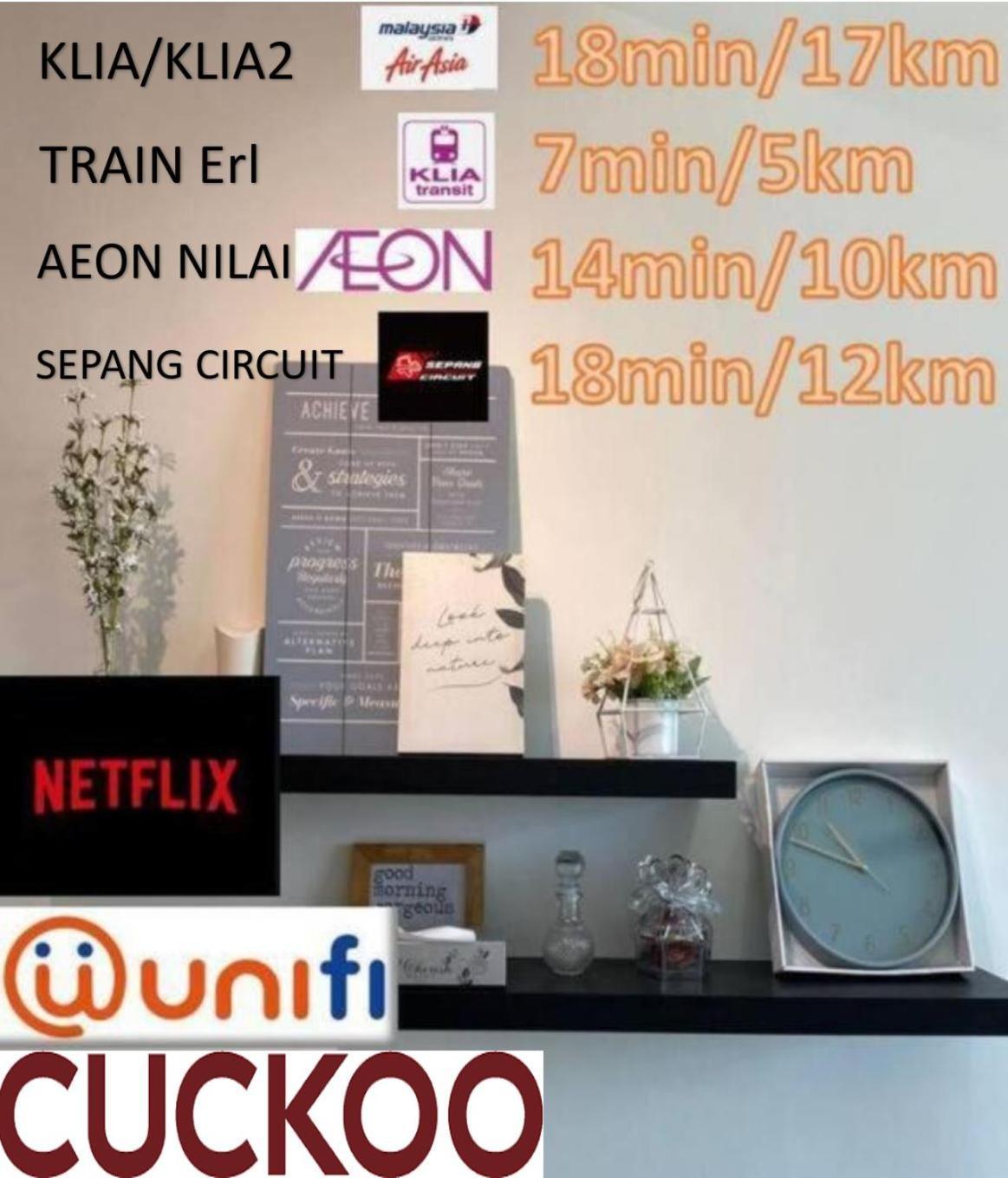 Family Stay, Sepang Klia, Free 2 Parking&Unifi Eksteriør bilde